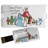 My Custom Style Pen Drive USB 3x6x0,03cm#Pinocchio-Carissimo#4Gb