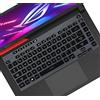 CASEDAO Copertura per tastiera per ASUS ROG Strix G15 Gaming Laptop G513QR G513QR-ES96, 15,6 ASUS ROG Strix G15 G513 [non adatta per ASUS ROG Strix G15 2020] - Nero