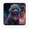 LJSPTU Tappetino per Mouse Poodle (tappetino da gioco da 11,8 pollici SU in tessuto, tappetino per mouse con base in gomma antiscivolo, texture resistente all'usura, compatibile con mouse laser e