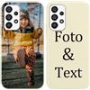 Yoedge Cover Personalizzata Custodia per Samsung Galaxy A33 5G 6,4 Personalizzato con Foto Testi Disegni Personalizza Custodia Immagine, Antiurto Beige Personalizzabili Case per Samsung A33 5G
