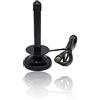 topolenashop Antenna dvb-t tv 25 dv portatile per auto camper suv con calamita w 25