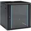 vidaXL Armadietto Dispositivi di Rete a Parete 12U Stoccaggio Accessori Rete Router Modem Computer Bloccabile da 19 IP20 600x600x640mm mm