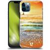 Head Case Designs Orizzonte con Tramonto E Barca Spiagge Meravigliose Custodia Cover Dura per Parte Posteriore Compatibile con Apple iPhone 12 / iPhone 12 PRO