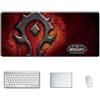 ITBT World of Warcraft Tappetino Mouse Gaming, Grande Anime Mouse Pad XXL 900x400mm Confortevole, Lavabile, 3mm Antiscivolo Tappetino Scrivania Supporto per Ufficio Computer, Adatto per computer e PC , B