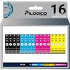 Pilogico 16 Cartucce Compatibili con Epson 604 XL 604XL per Expression Home XP-2200 XP-2205 XP-3200 XP-3205 XP-4200 XP-4205 WORKFORCE 2910DWF 2930DWF 2935DWF 2950DWF (4Nero 4Ciano 4Giallo 4Magenta)