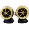 MASO Coppia 1200 W Mini Dome Tweeter Speaker 12 V Altoparlante Audio Altoparlante Audio per Auto Sistema Audio 98dB Tweeter per Car Audio, Audio Tweeter Automobile Speaker per la maggior parte delle