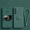 nulala Custodia compatibile con OPPO Find X3 Pro, custodia magnetica originale in silicone liquido, custodia protettiva antiurto militare per OPPO Find X3 Pro, verde scuro