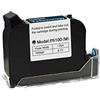 Phezer Cartuccia di inchiostro solvente originale da 42 ml, ad asciugatura rapida, ricambio per mini stampanti a getto d'inchiostro portatili PC11 da 12,7 mm (nero)