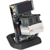 Nerdaxe Gamma Bitcoin Miner - Premium Plug-and-Play Home e Solo Miner | 1,3 TH/s | Made in Germany | incl. alimentatore di rete e supporto (spina europea)