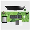 Giallobus - Tappetino scrivania - Natura - Vinile - 120x40cm - 55 - Dew - Tappetino mouse, sottomano tavolo pad, copri scrivania antiscivolo