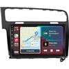 Generico Autoradio per Volkswagen VW Golf 7 2013-2020 Android 15 9 Pollici Auto Tablet Stereo con Bt Fm Wifi Dual Usb Controllo Del Volante Ahd Per, 8 Core 6G+128G