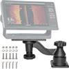 OUBULU Supporto per ecoscandaglio con braccio oscillante resistente per ecoscandaglio e chartplotter elettronici marini con schermi da 5 a 12, compatibile con Garmin Lowrance e altri