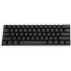 YMDK Copritasti vuoti spessi in PBT OEM profilo 61 ANSI per interruttori MX tastiera meccanica (nero) (solo keycap)