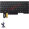Table-King Tastiera di ricambio con retroilluminato per Lenovo Thinkpad T14 Gen1 Gen2/P14S Gen1 Gen2 (Spagna)