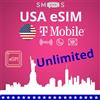 SmoooS eSIM Stati Uniti 5 Giorni GB illimitati | eSIM QR inviata via e-mail entro 24 ore dalla spedizione | Scansione QR e utilizzo immediato | Attivazione automatica