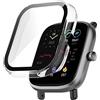 BoLuo Custodia compatibile con Huami Amazfit Gts 2 Mini con Pellicola Temperata,Morbida Plating PC Protettivo Case Skins Copertura Custodia Shell per Huami Amazfit Gts 2 Mini Accessories (bianco)