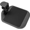 VIVO Montt-MS01B - Tappetino per mouse regolabile con morsetto in legno, supporto per scrivania con piattaforma rotante esteso, compatibile con desktop fino a 2, colore: Nero
