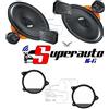 Superauto hi-fi Hertz DSK 165 dsk165.3 Altoparlanti 2 vie + supporti casse PEUGEOT 207 Anteriore 165 cm