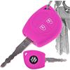 mt key Key Soft Case Cover per auto Cover protettiva in silicone Cover rosa Opel Agila B Nissan Pixo Suzuki Alto SX4 Swift Splash