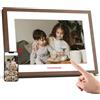 THOMSON Cornice Digitale WiFi, Cornice Digitale Foto Batteria interna, 10,1 Pollici 1280x800 Schermo Touch HD IPS, Portafoto Digitale Memoria 32 GB, Condivisione di Immagini Musica Videos del lettore