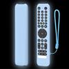 Generic Custodia protettiva per telecomando TCL RC716/RC833, in silicone, antiurto, base antiscivolo e design anti-polvere, cover protettiva in silicone anti-goccia (blu luminoso)