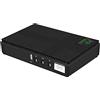 Tyatocepy 1 Set Gruppo di continuità 5V 9V 12V Gruppo di continuità USB 10400MAh Backup Batteria per Router WiFi CCTV (Spina UE)