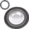 Tuxxjzm Bordo in schiuma per altoparlante, parti di ricambio elastiche per altoparlante, anelli in gomma per bordo 'altoparlante, kit di ricambio semplice, anelli surround per Home Theater, audio