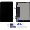 Generico Schermo LCD per iPad Air 5 5th Gen Air 5 2022 A2588 A2589 A2591 LCD Display Digitizer Vetro Touch Schermo Ricambio Assembly (Nero)