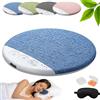 EastHedge Altoparlante Da Cuscino,Cassa Bluetooth Sotto Cuscino,Ultra Sottile, Portatile, Silenzioso, Per Camera Da Letto, Hotel, Campeggio, Viaggi, Studenti (Blu,1)