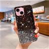 hdqICase Custodia Compatibile con iPhone 13 Cover Trasparente Brillantini Stellari Sottile Antiurto in TPU