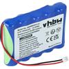 vhbw batteria compatibile con VDW V0411630000000, SR2634, Silver Reciproc, Silver strumentazione medica (2000mAh, 6V, NiMH)
