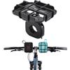 Growalleter Supporto per altoparlante per bici per JBL GO 4/GO 3/GO 2, supporto universale per altoparlante per bicicletta e moto GO 4/GO 3/GO 2, con griglia elastica in silicone