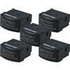 vhbw 5x batteria compatibile con Siemens S7-200 CPU modulo batteria (30mAh, 3V, Li-Ion)