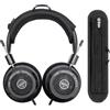 Voarmaks Federa per cuscino per fascia compatibile con cuffie Grado SR60x, SR80x, SR60e, SR80e, SR60i, SR80i, SR60, SR80, cuscino morbido spesso 6 mm, cursore con cerniera non oscillante, con passante