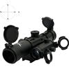 JS-TACTICAL Ottica zoom 4X lente 32mm con Red Dot JS-TACTICAL