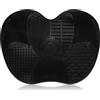 Lash Brow Silicone Make-up Brush Wash Matte Black 1 pz