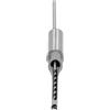 TYCIONG Trapano a ferro quadrato, acciaio legato, scalpello regolabile, utensile elettrico per la lavorazione del legno, a tazza per la lavorazione del legno, set di punte per trapano a scalpello (6,4 mm