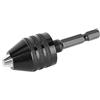 Spacnana Accessorio per Mandrino per Smerigliatrice, Asta Adattatore per Mandrino per Trapano in Acciaio Al Carbonio con Impugnatura Esagonale con Foro di Coda M8 X (Set + asta M8x0.75 a