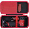 Khanka Custodia rigida di ricambio per levigatrice orbitale Milwaukee Brushless Cordless 12V (2531-20), solo custodia.