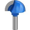 TECKEEN Set di punte per fresa con gambo da 1/2 in carburo per la lavorazione del legno