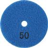 Hyuduo Tamponi per Lucidatura, Dischi Abrasivi Ad Umido da 3 Pollici per Cemento Marmo Granito con Opzioni di Grana e Design Rotondo per Uso Professionale (50 maglie)