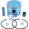 UYTGFO Adatto for Stihl TS410 TS420 TS 410 420 Troncatrice 4238 030 2003 Ricambi di ricambio 50mm Anello pistone Perno Cuscinetto Guarnizioni Set olio(Piston)
