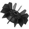 Keenso Pala/ala del Ventilatore in Plastica Tecnica Stabile per Sostituzione della Ventola Tipo 5P V del Compressore D'aria Prestazioni Eccezionali per L'accessorio del Compressore D'aria