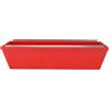 HUSHUI Padella di Fango 14 Pollici di Fango a Secco con Bordi a Taglio, Vassoio di Fango per Intonaco di Plastica per Miscelare la Vernice per Stuzzichini di Mortaio di Cemento
