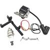 UYTGFO Adatto for Stihl MS180 MS170 MS 180 170 017 018 Motosega a gas Parti Attrezzi Carburatore Volano Bobina di accensione Cavo magnetico Kit candela(Type 2)