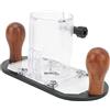 BRILVERDE Base Ad Immersione per Router Portatile Base Ad Immersione con Design di Bloccaggio Circolare Regolabile Intaglio Fresatrice Trimmer Base Ad Immersione per Macchina da Taglio da