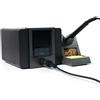 Generic Kit di stazione di saldatura digitale, 120 W, temperatura regolabile 200-420 ℃, saldatore con funzione sleep per artigianato, gioielli, telefono, orologio, computer