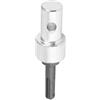 TYCIONG Adattatore per trapano Rotondo Codolo Velocità Trapano Mandrino Adattatore Strumenti per Trapano Elettrico Terra Auger Collegamento Mandrino