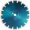 EXTOL INDUSTRIAL Disco diamantato segmento per asfalto, taglio asciutto e bagnato, 400 x 25,4 mm
