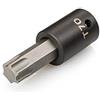 TEKTON SIB24270 - Bussole a testa esagonale da 1/2, attacco singolo T70